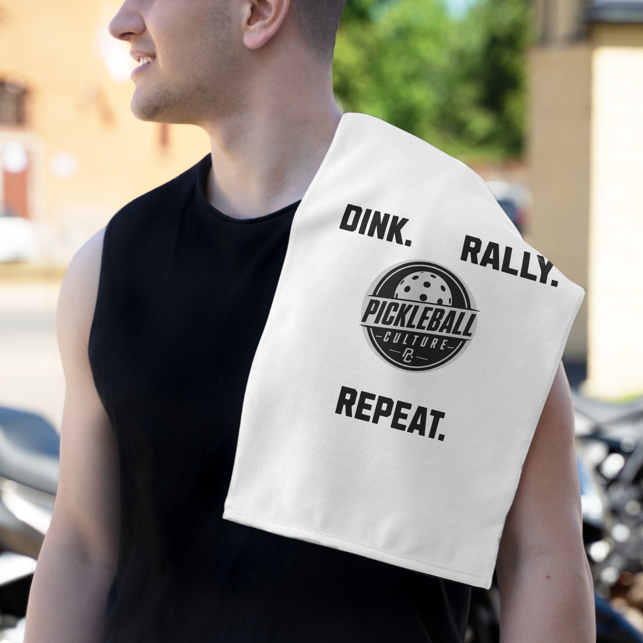 Dink Rally Repeat Sweat Towel