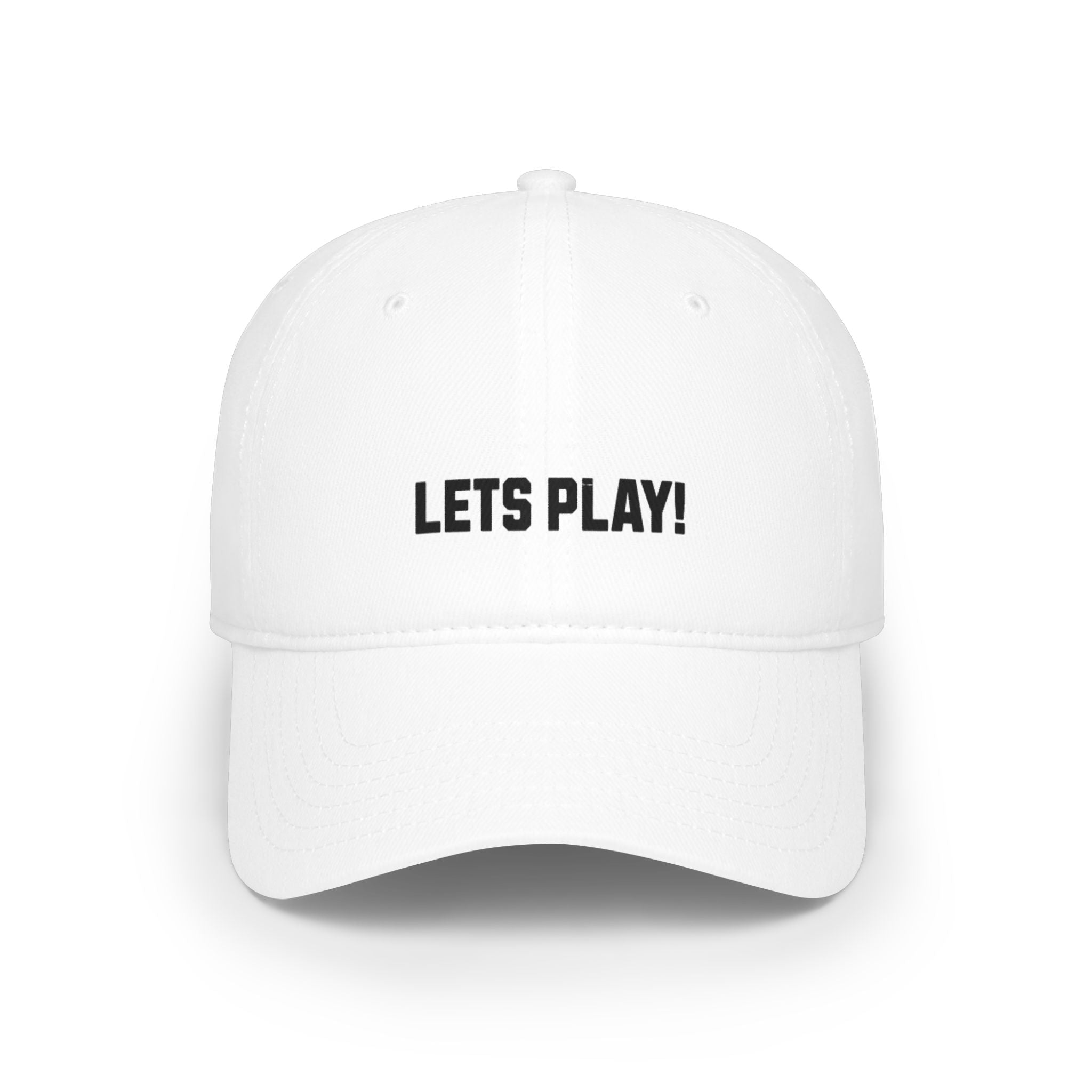 "Let's Play" Pickleball Hat