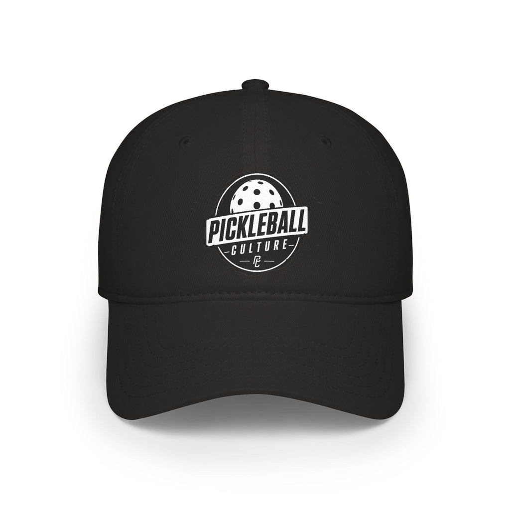 Pickleball Culture Low Profile Baseball Cap — Pickleball Logo Hat