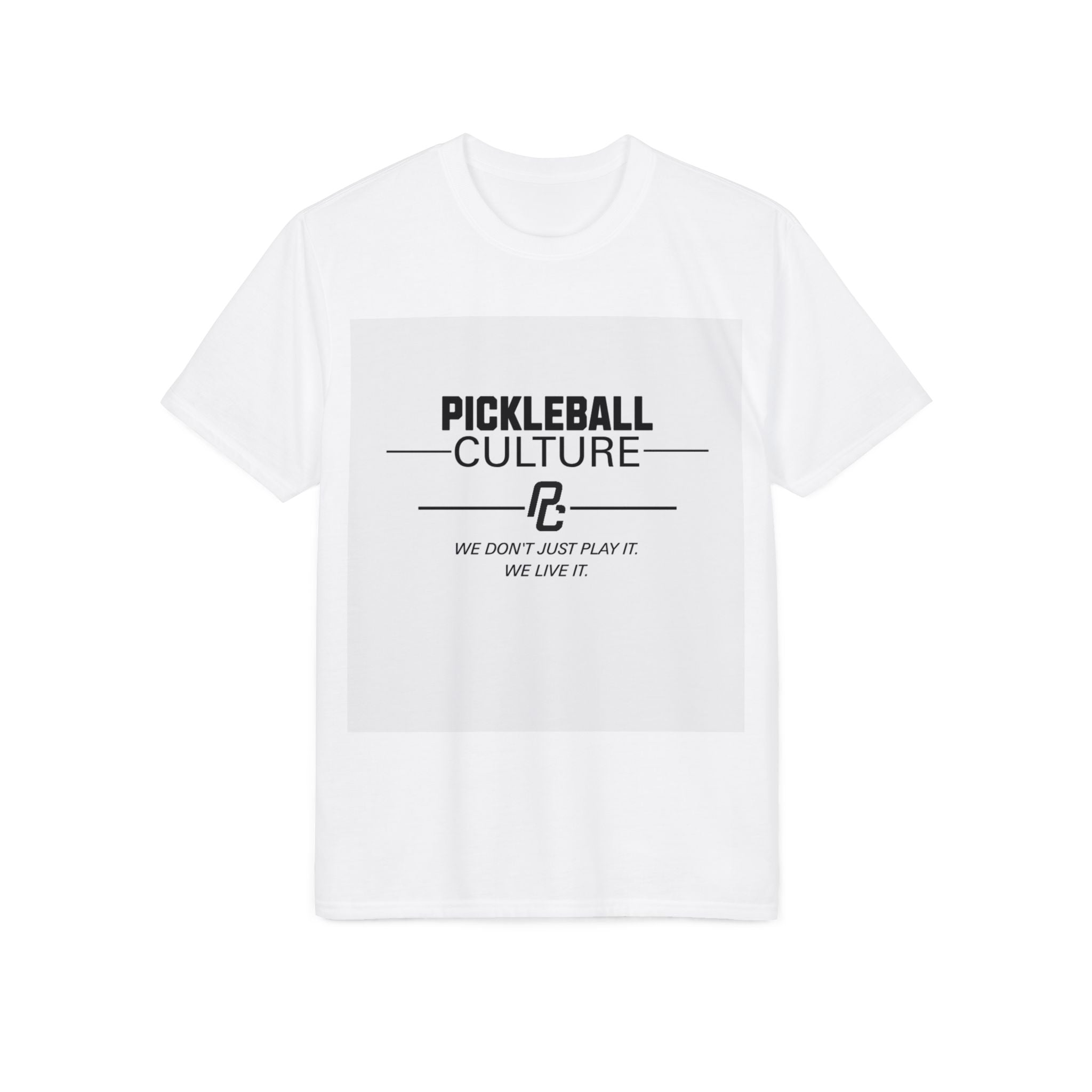 Women's Athletic Tee "We Live It"