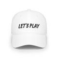 "Let's Play" Embroidered Pickleball Hat